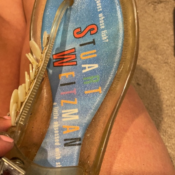Stuart Weizmann fish jellies size 8 - Picture 3 of 4